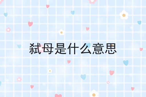 弑母是什么意思