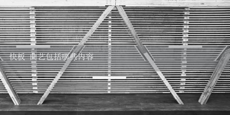 快板 曲艺包括哪些内容-17攻略