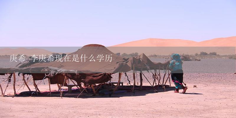 庚希 李庚希现在是什么学历-17攻略