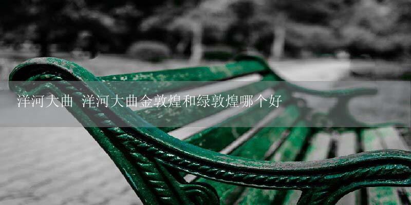 洋河大曲 洋河大曲金敦煌和绿敦煌哪个好-17攻略