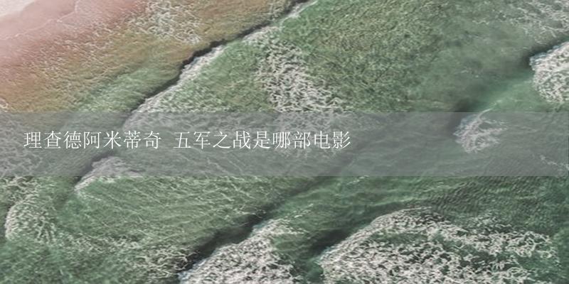 理查德阿米蒂奇 五军之战是哪部电影-17攻略
