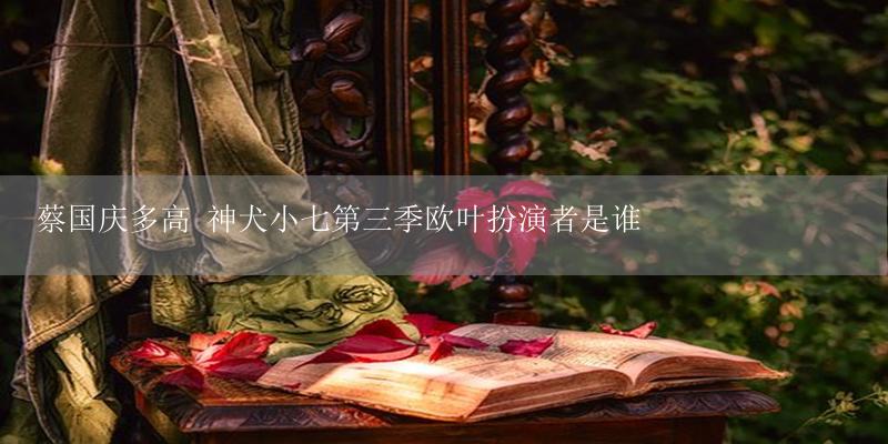 蔡国庆多高 神犬小七第三季欧叶扮演者是谁-17攻略