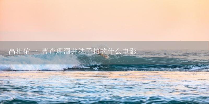 高相佑一 曹查理酒井法子拍的什么电影-17攻略